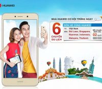 FPT Shop tặng 6 chuyến du lịch Đông Nam Á dành cho 2 người khi mua Huawei