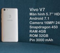 Vivo V7 giá 7 triệu: Ngoài camera selfie 24 MP còn gì đáng mua?